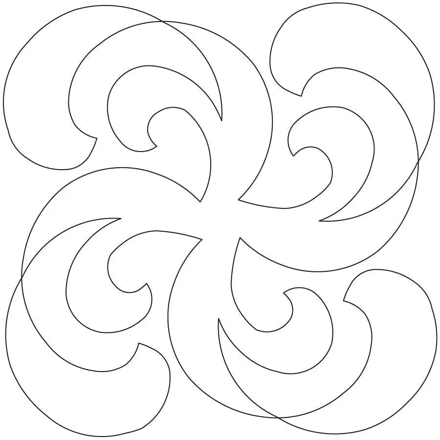 Pennsylvania Garden Block - Linda's Electric Quilters