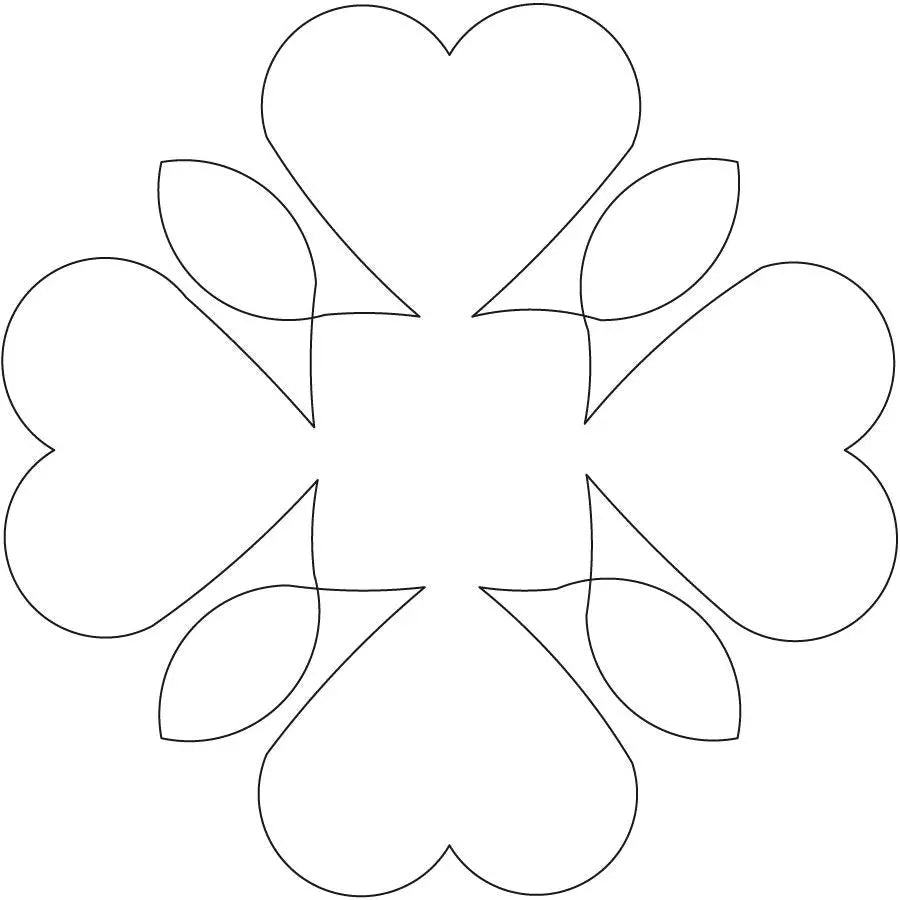 Young Love Block - Linda's Electric Quilters