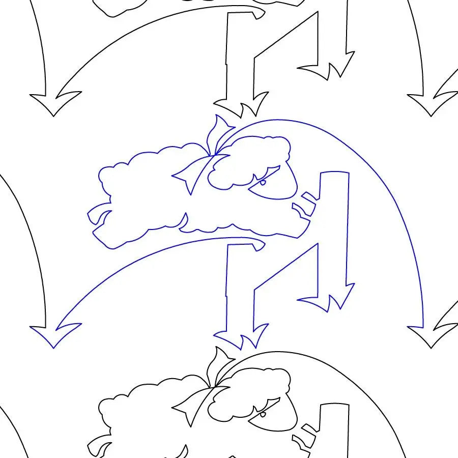 Counting Sheep Digital E2E - Linda's Electric Quilters