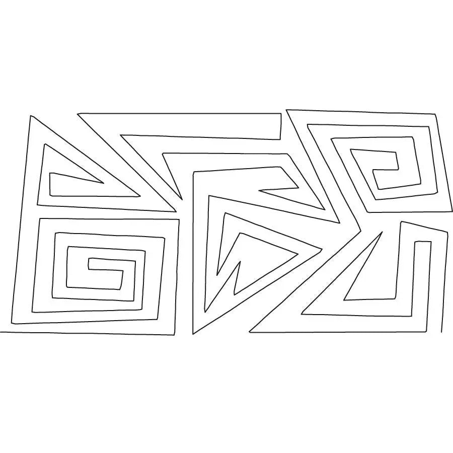 Greek To Me E2E - Linda's Electric Quilters