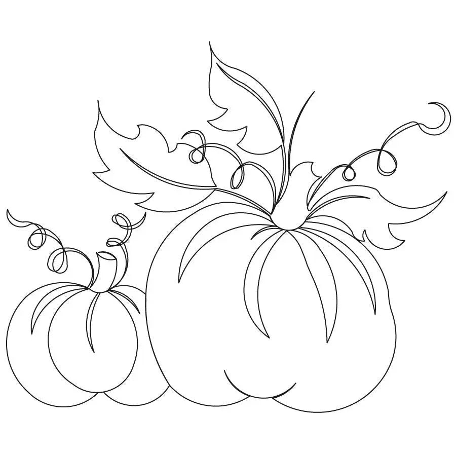 Pumpkins Block - Linda's Electric Quilters