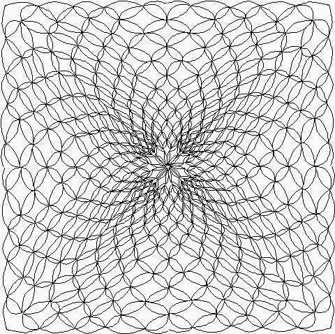 Orange Pea Delight Block - Linda's Electric Quilters