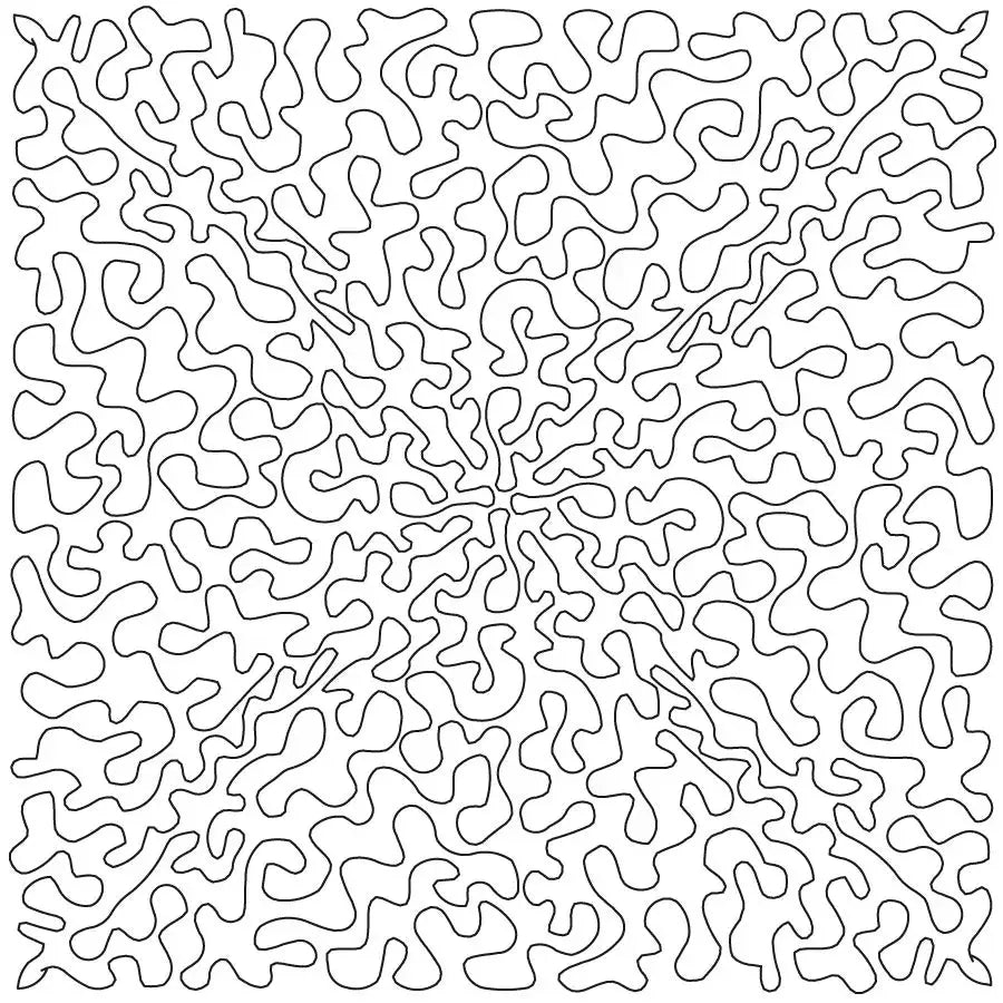 Stipple Fill Block - Linda's Electric Quilters