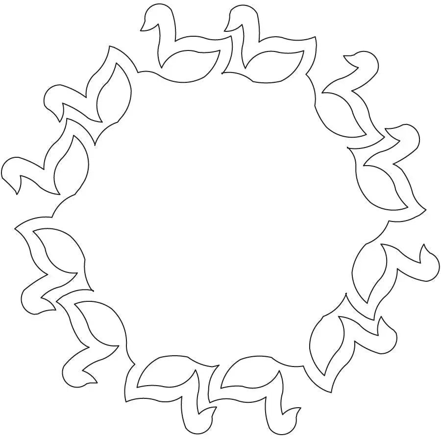 Water Babies Circle Block - Linda's Electric Quilters