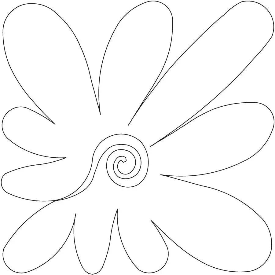 Wandering Posy Block - Linda's Electric Quilters