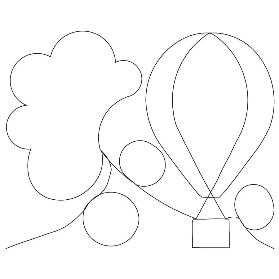 Hot Air Balloons E2E - Linda's Electric Quilters