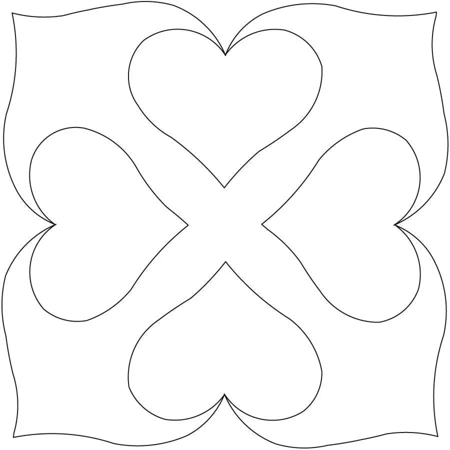 Simply Love Block - Linda's Electric Quilters