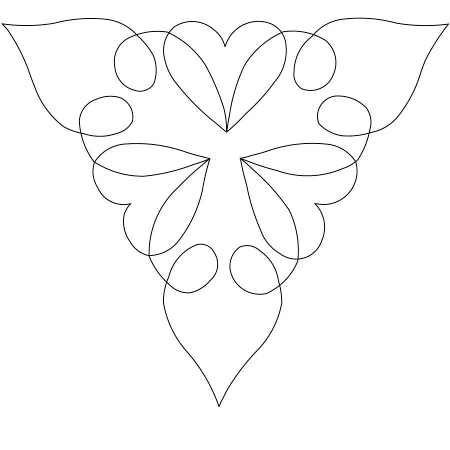 Lover's Triangle - Linda's Electric Quilters