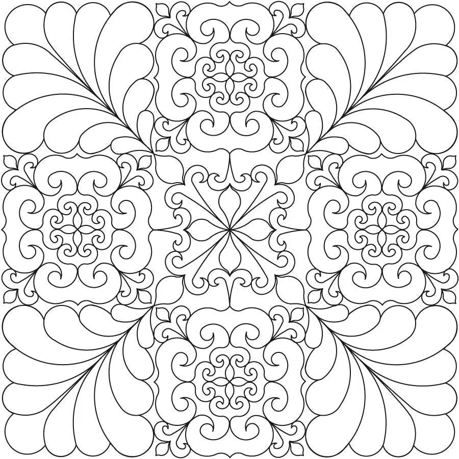 Snowflake 4 Block - Linda's Electric Quilters