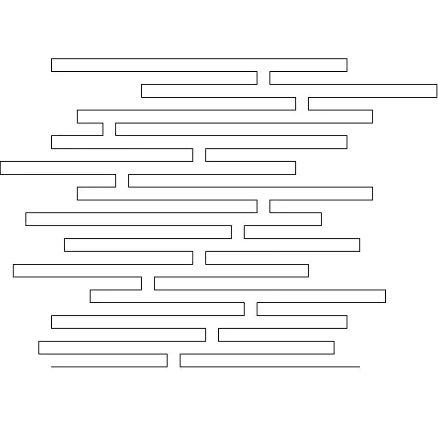 Interlocking Lines Random E2E - Linda's Electric Quilters