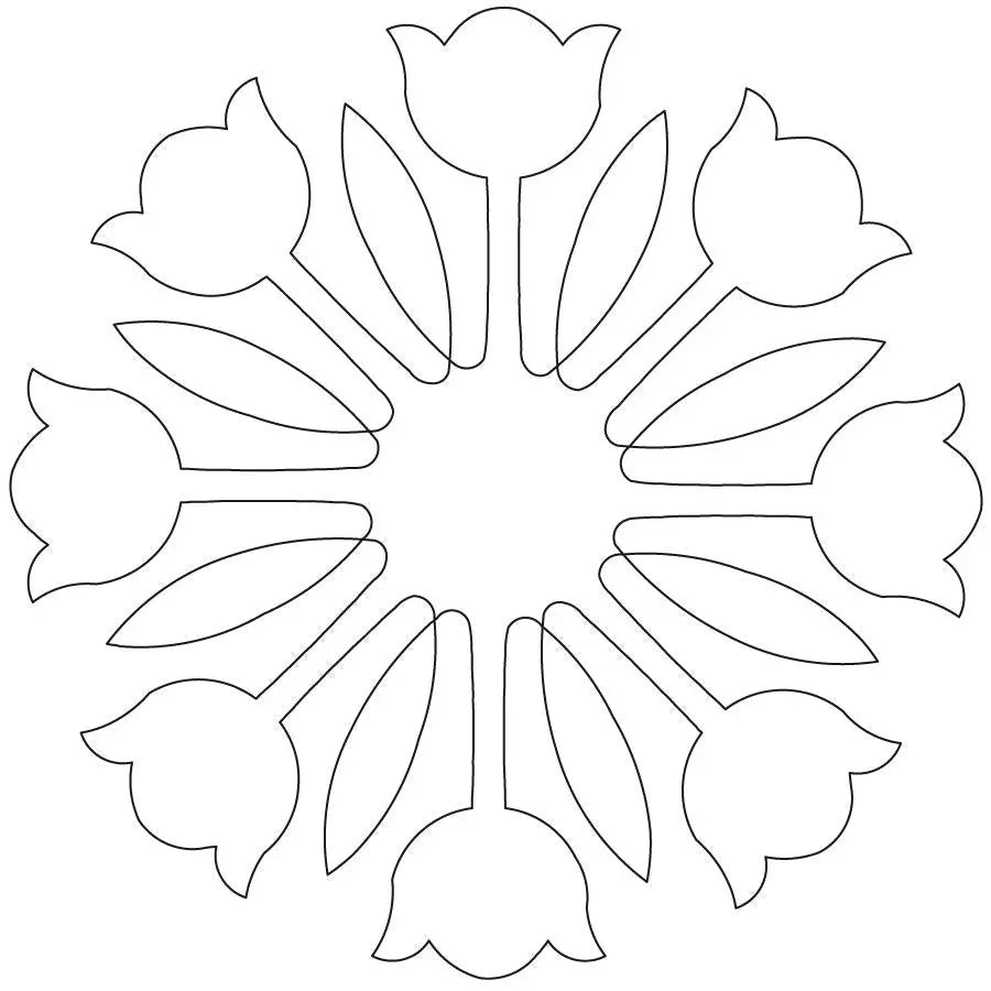 Spring Celebration Block - Linda's Electric Quilters