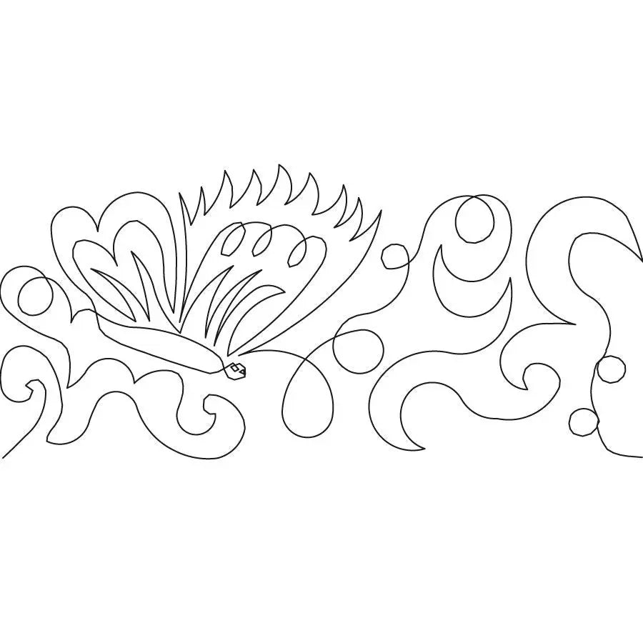 Mandane Butterfly E2E - Linda's Electric Quilters