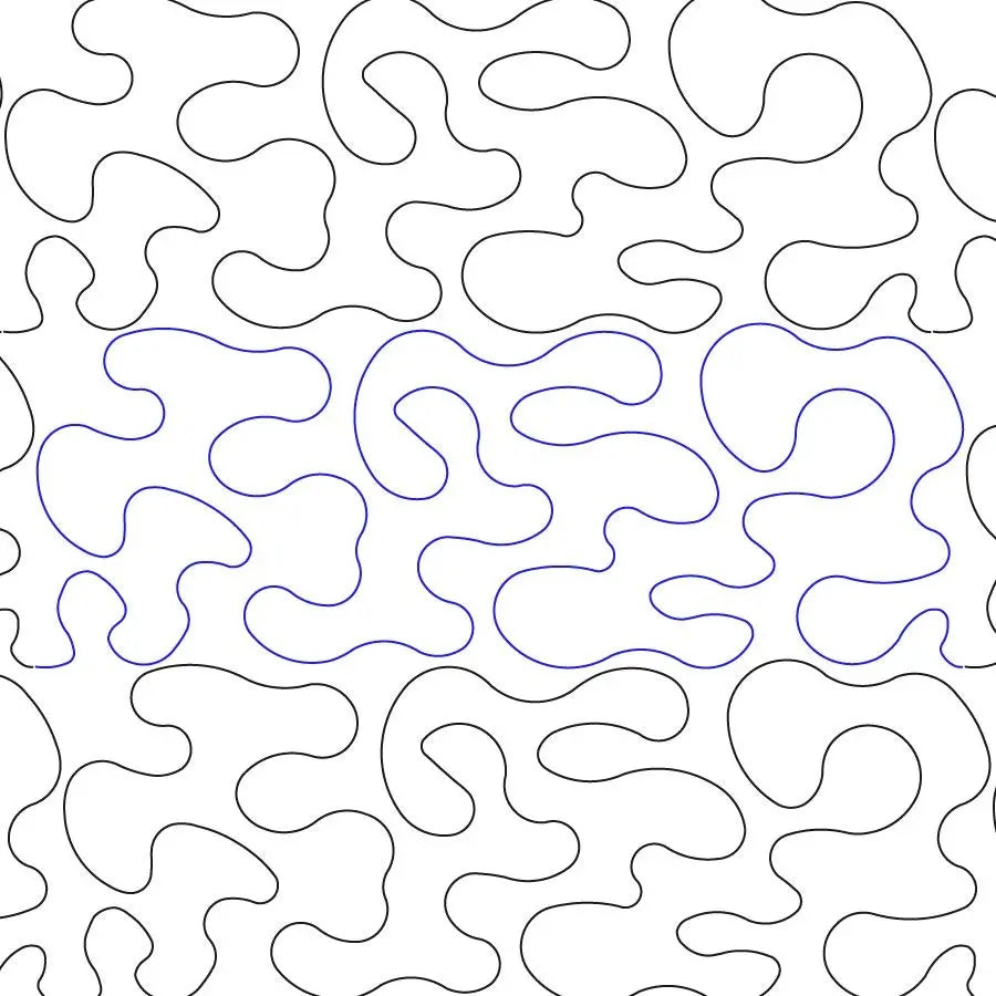 Meandering E2E - Linda's Electric Quilters
