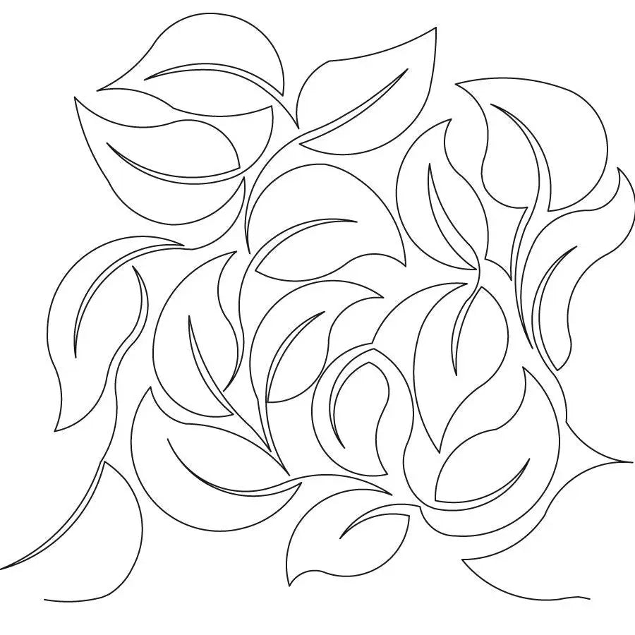 Leaf It Be E2E - Linda's Electric Quilters