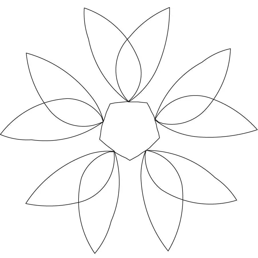 Starship Block - Linda's Electric Quilters