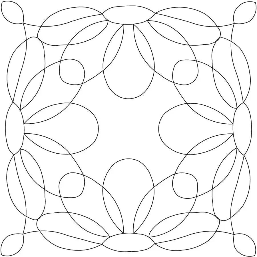 Sunny Flowers Block - Linda's Electric Quilters