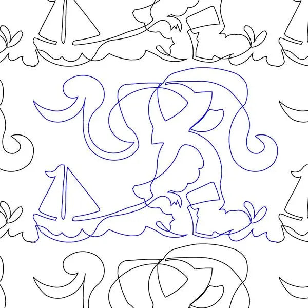 Puddle Jumpin E2E - Linda's Electric Quilters