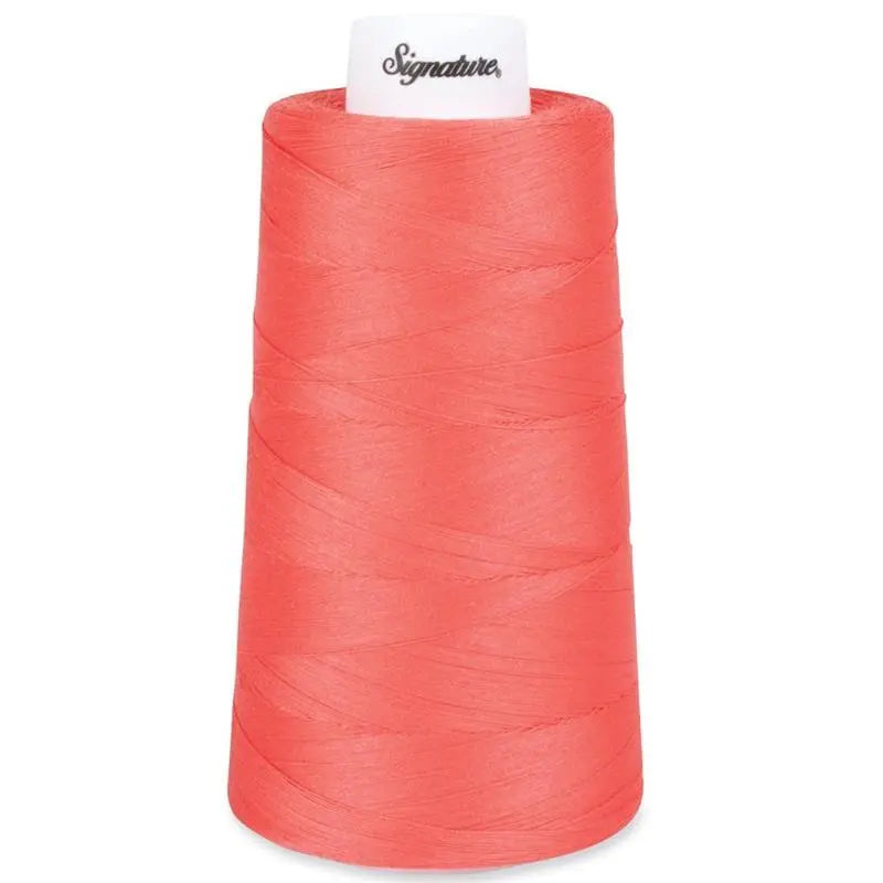 253 Coral Signature Cotton Thread - Linda's Electric Quilters