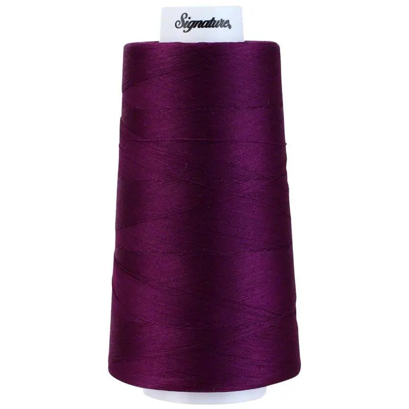 555 Berry Wine Signature Cotton Thread - Linda's Electric Quilters