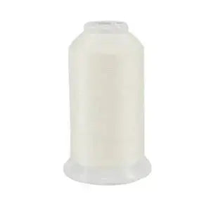 Superior Threads So Fine 401 Snow 50wt polyester thread bright white matte finish longarm