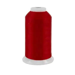Superior Threads So Fine 412 Hot Chilies Vivid Red Polyester Thread 3280 yards longarm quilting bold