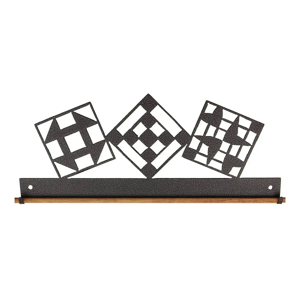 A Block-by-Block Bed Runner to Show Off in the 12in Quilt Block Fabric