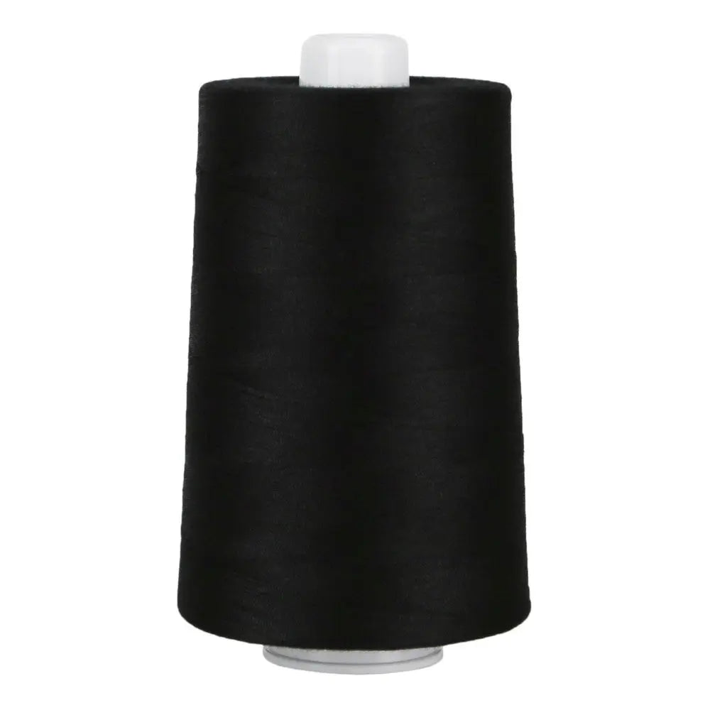 Superior Threads Omni 3026 Black polyester thread matte finish dark neutral longarm quilting