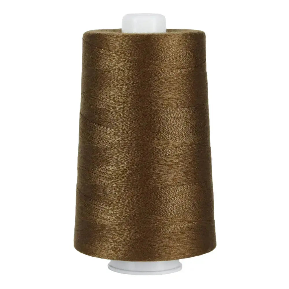 Superior Threads Omni 3027 Oregon Trail polyester thread warm rusty brown western heritage quilts