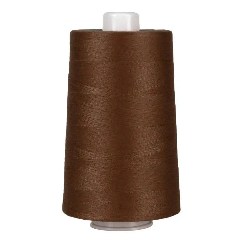 Superior Threads Omni 3033 Root Beer polyester thread deep rich brown dark traditional masculine quilts