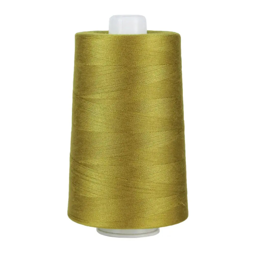 Superior Threads Omni 3045 Gothic Gold polyester thread deep antique gold historical jewel-tone quilts