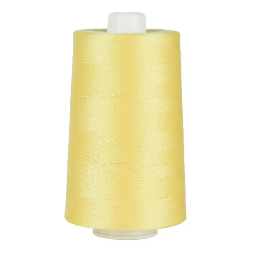 Superior Threads Omni 3050 Yellow polyester thread clear bright yellow sunshine primary color quilts