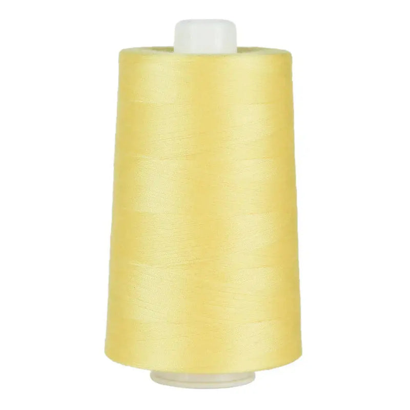 Superior Threads Omni 3050 Yellow polyester thread clear bright yellow sunshine primary color quilts