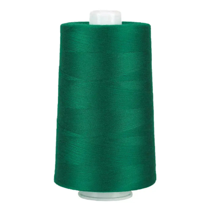 Superior Threads Omni 3095 Irish Eyes polyester thread vivid bright green St Patricks Day bold quilts