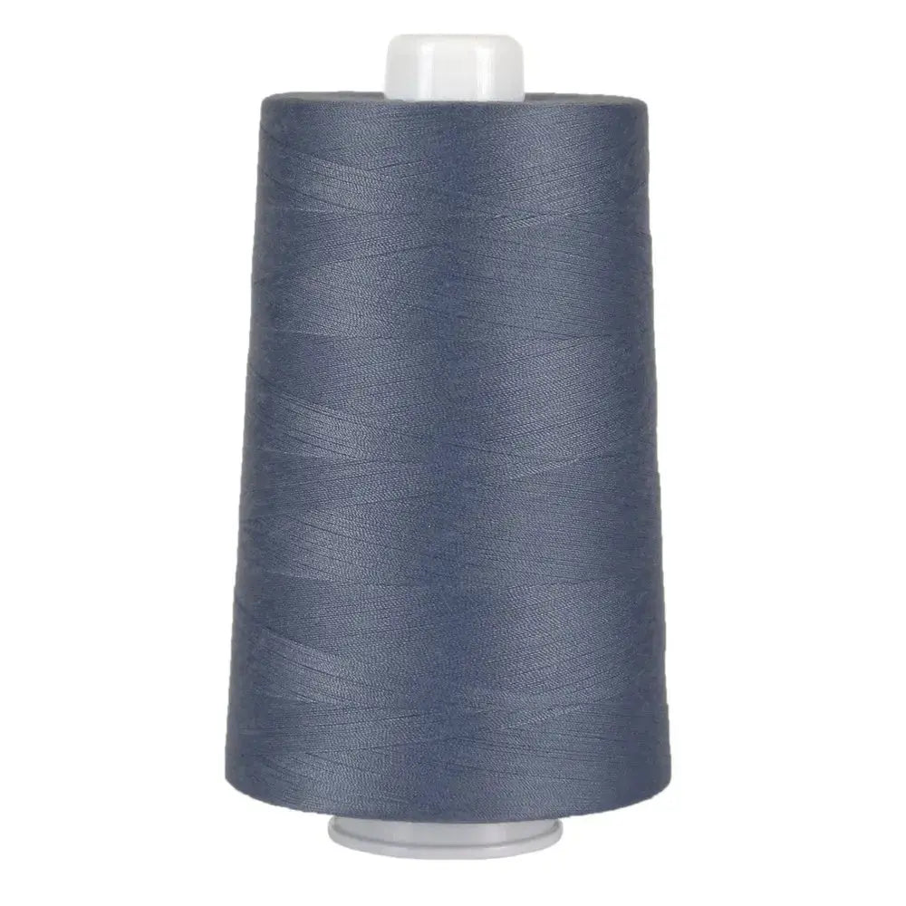 Big Springs OMNI 40wt: A Blue-Grey Steel Thread for High-Speed Longarm Quilting