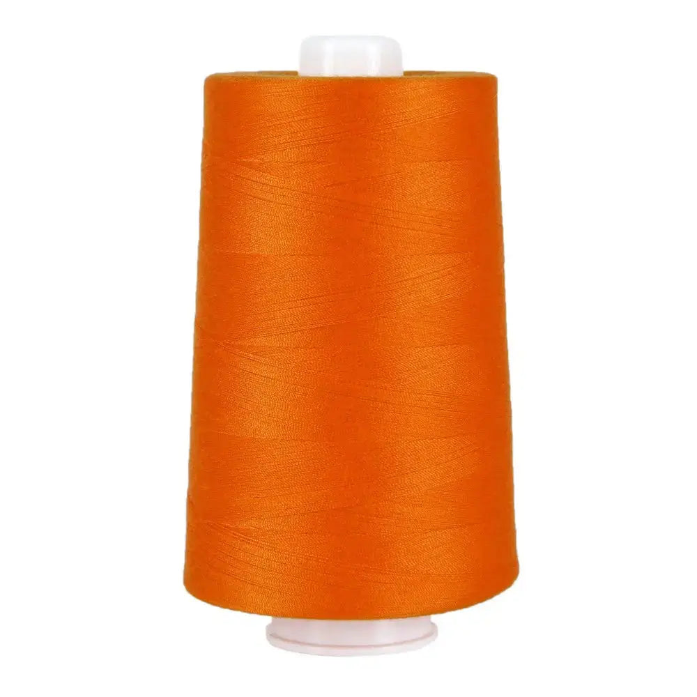 Orange Peel OMNI 40wt: A Warm Coral-Orange for High-Speed Longarm Quilting
