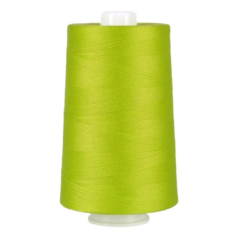 Superior Threads Omni 3165 Bright Light Green polyester thread vivid lime green bold playful quilts