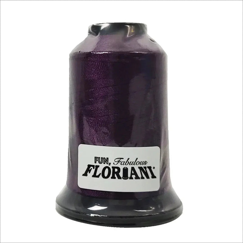 Floriani Thread 40wt purple red white black colours