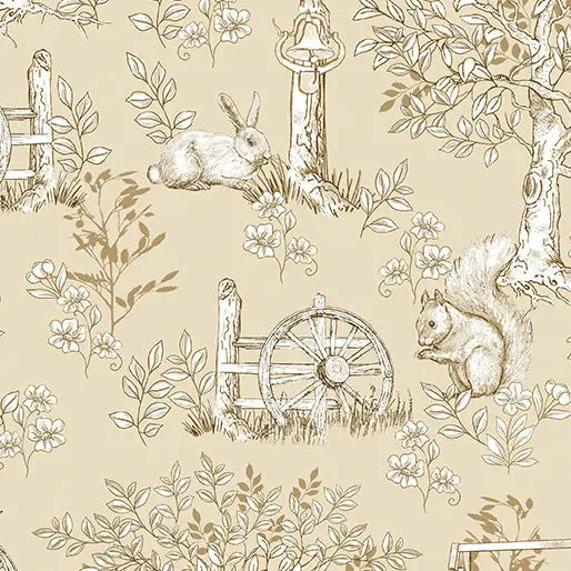 A Soft and Simple Reversible Duvet Cover in Belle Toile Sand