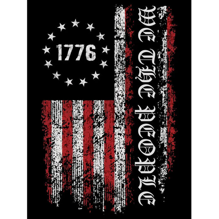 A Patriotic Panel Apron in 1776 We the People Flag Fabric Panel 1