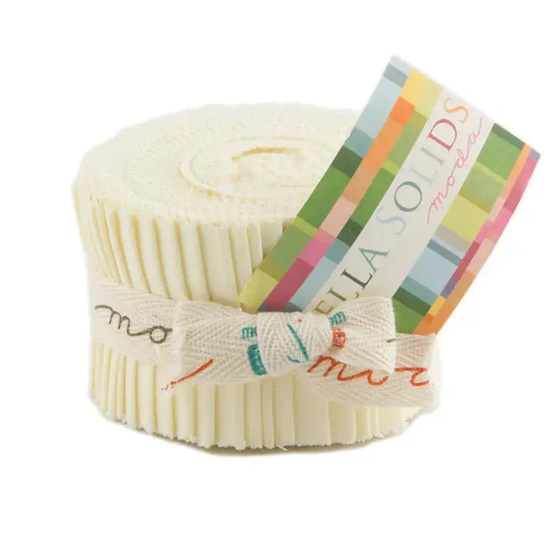Moda Bella Solids jelly rolls and precuts