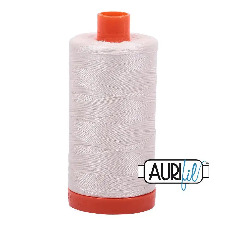 Aurifil 50wt in Muslin: Why This Fine Cotton Makes Flatter, Crisper Seams