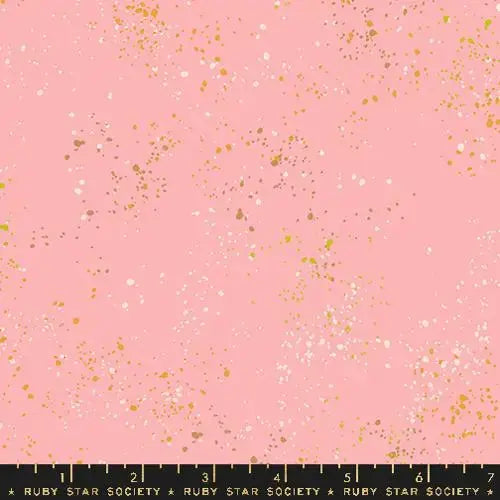 Speckled in Balmy Pink: How to Use a Paint-Splatter Blender as Backgro