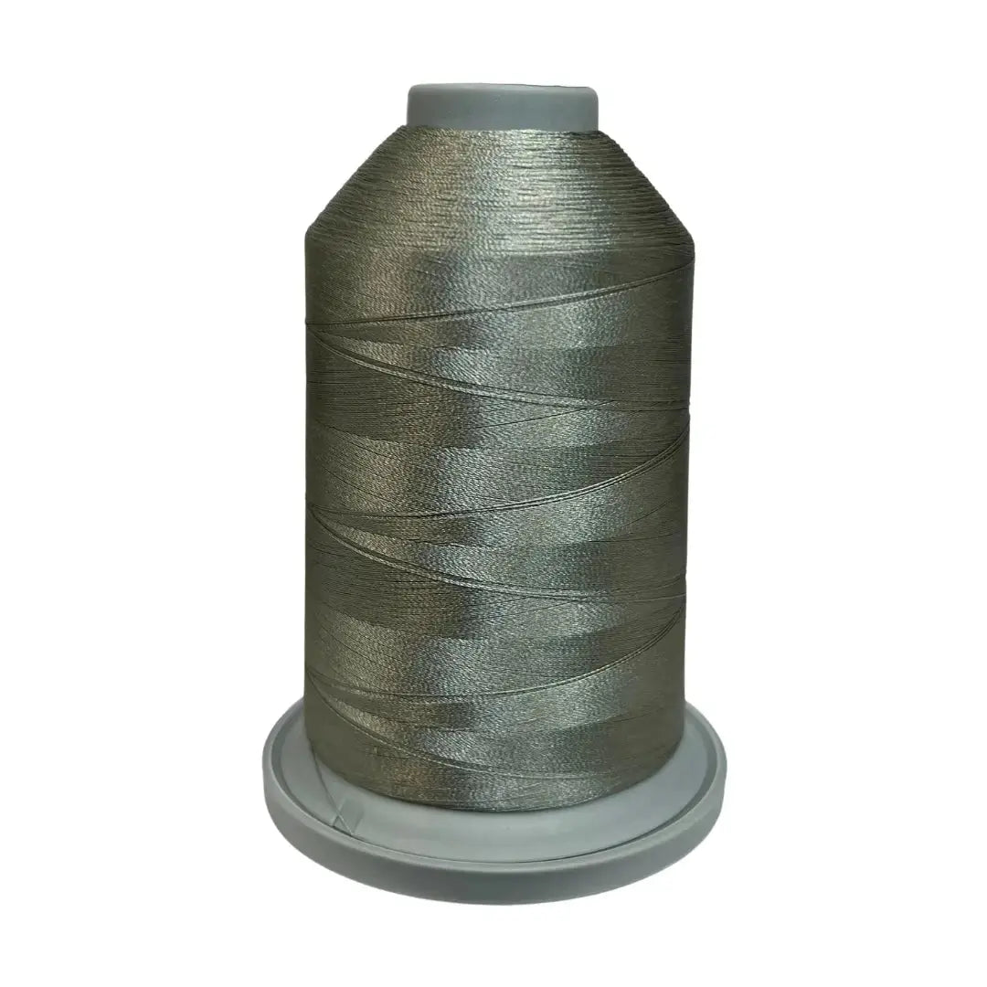 Fil-Tec Glide 10004 Silver Grey Polyester Thread 5500 yards cool metallic silver grey elegant modern quilts