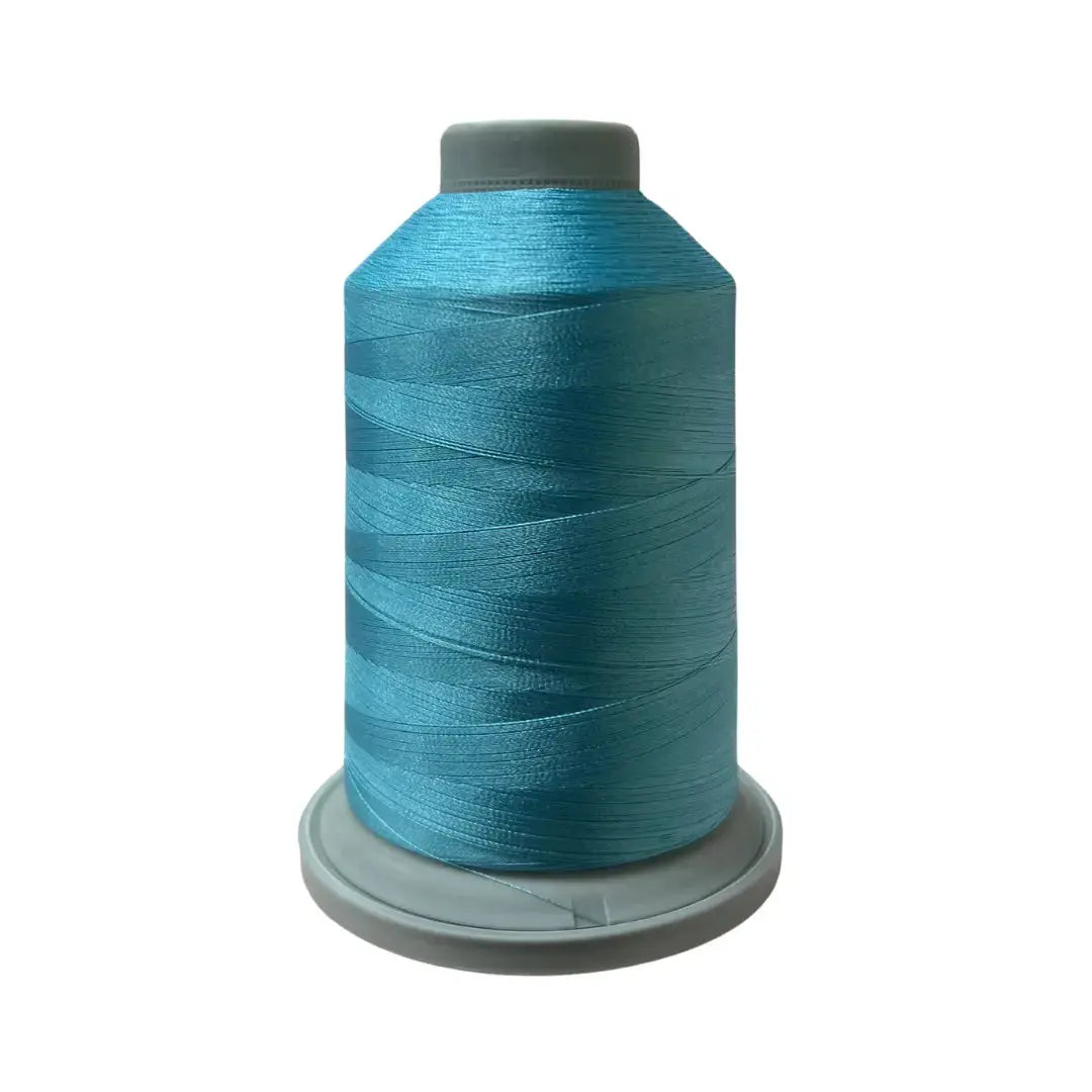 Fil-Tec Glide 30136 Grotto Blue Polyester Thread 5500 yards vivid Mediterranean blue coastal art quilts