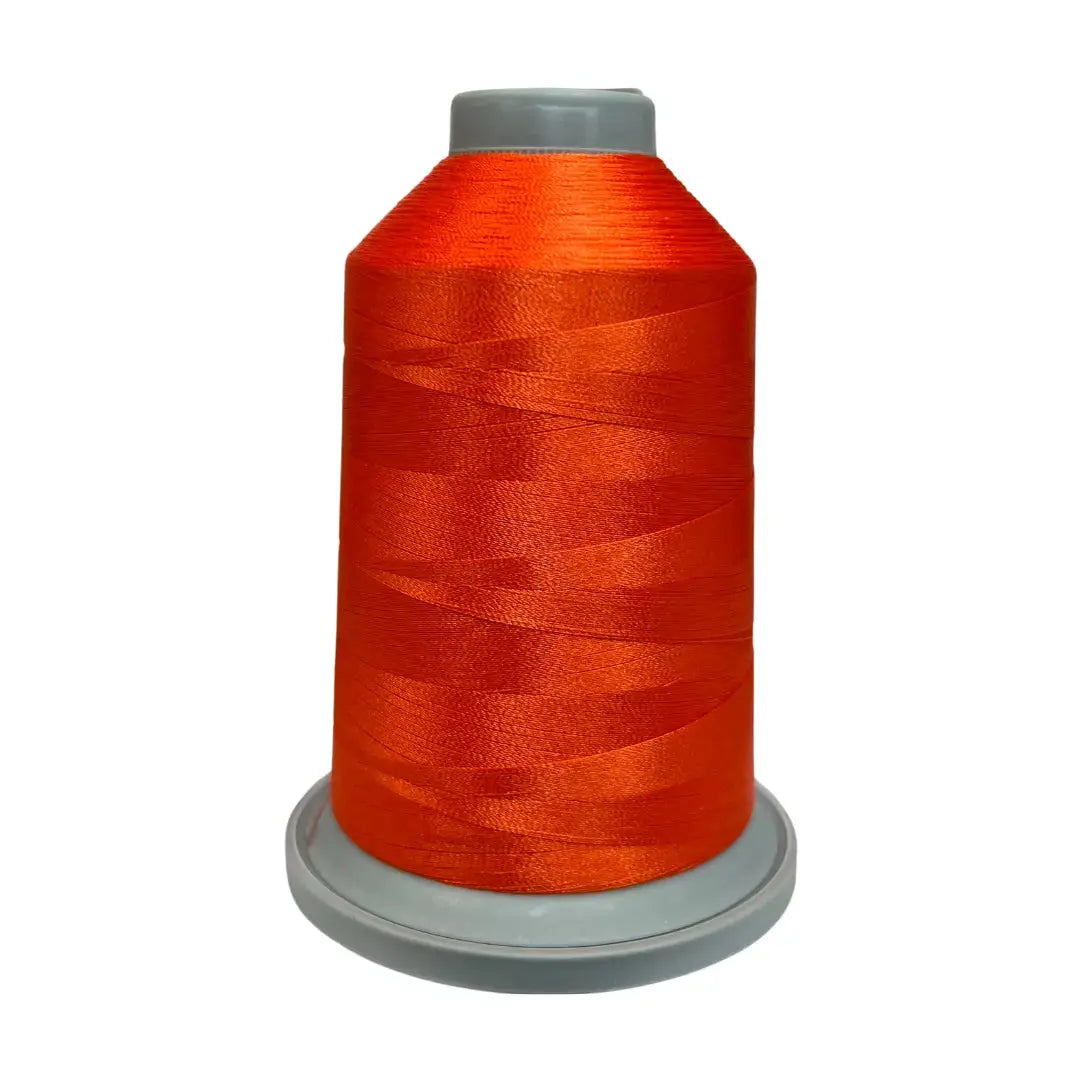 Fil-Tec Glide 50202 Orange Polyester Thread 5500 yards production standard orange bold seasonal quilts
