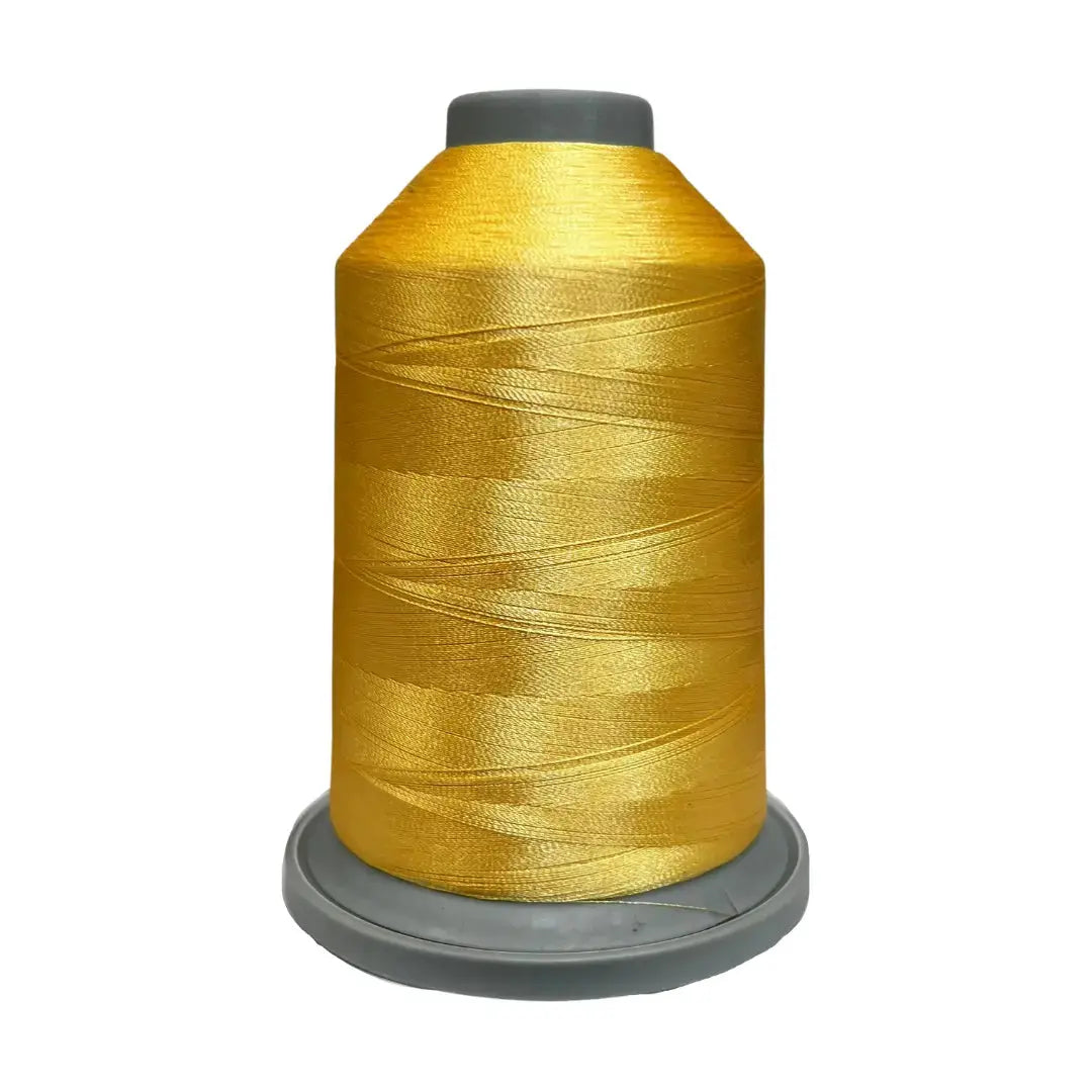 Fil-Tec Glide 80002 Lazy Sun Polyester Thread 5500 yards warm soft golden yellow relaxed summer quilts