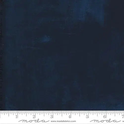 What Is Moda Grunge Basics True Blue Fabric? How to Use This Dark Blue Blender in Quilts