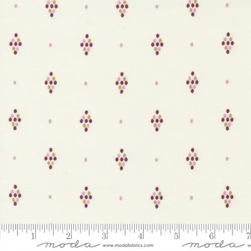 Wild Meadow Porcelain: A Soft White Floral for Light, Airy Quilts