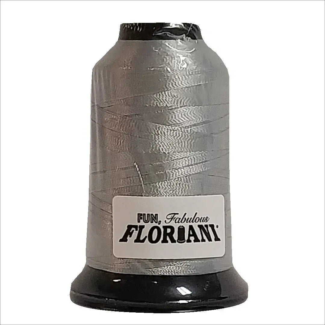 Floriani Thread 40wt grey charcoal slate colours
