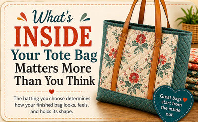 Don't Let the Wrong Batting Ruin Your Next Tote Bag